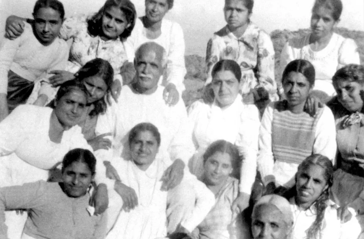 1960s Brahma Baba and Mamma with the other brothers and sisters