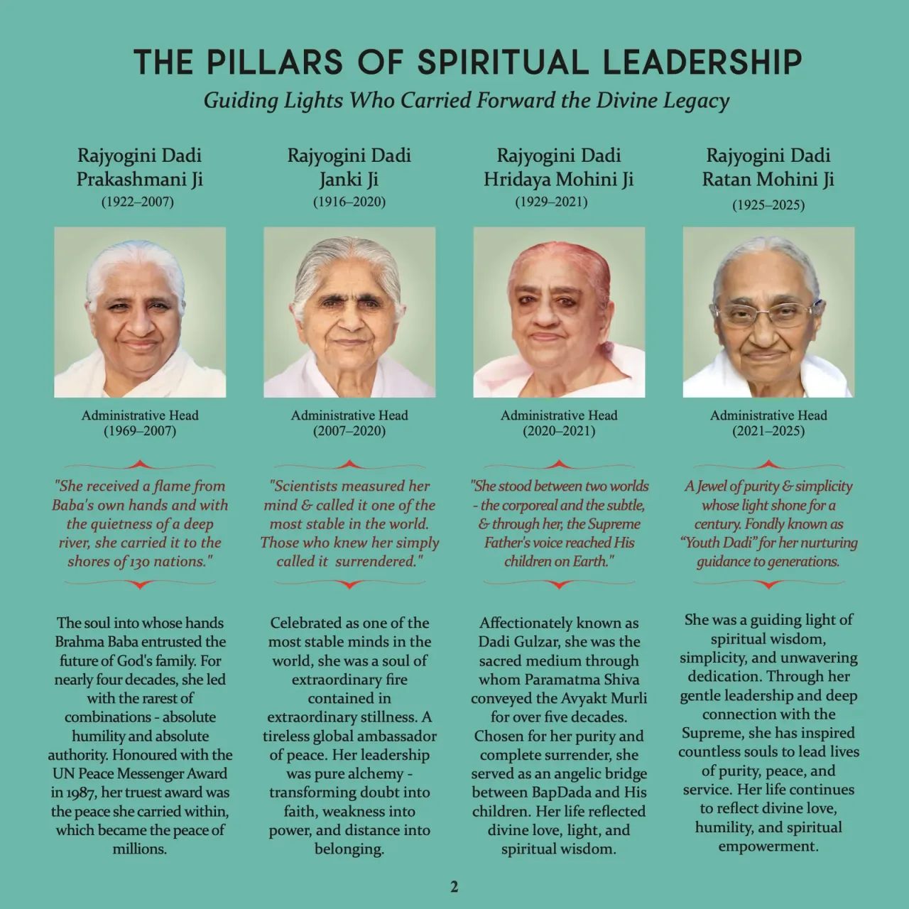 Global Summit 2026 booklet page