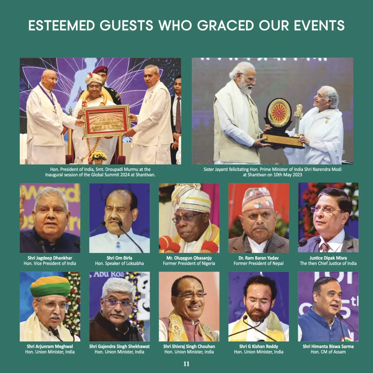 Global Summit 2026 booklet page