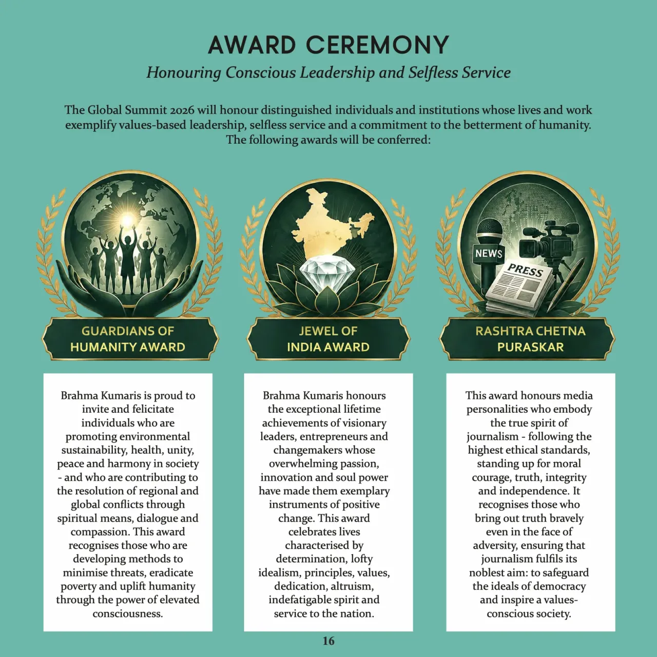 Global Summit 2026 booklet page