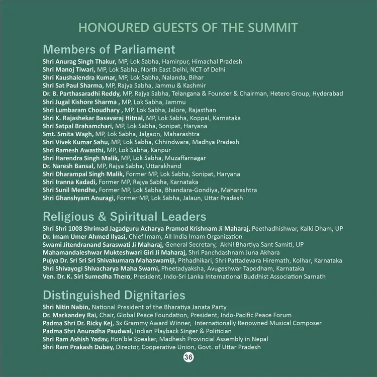 Global Summit 2026 booklet page