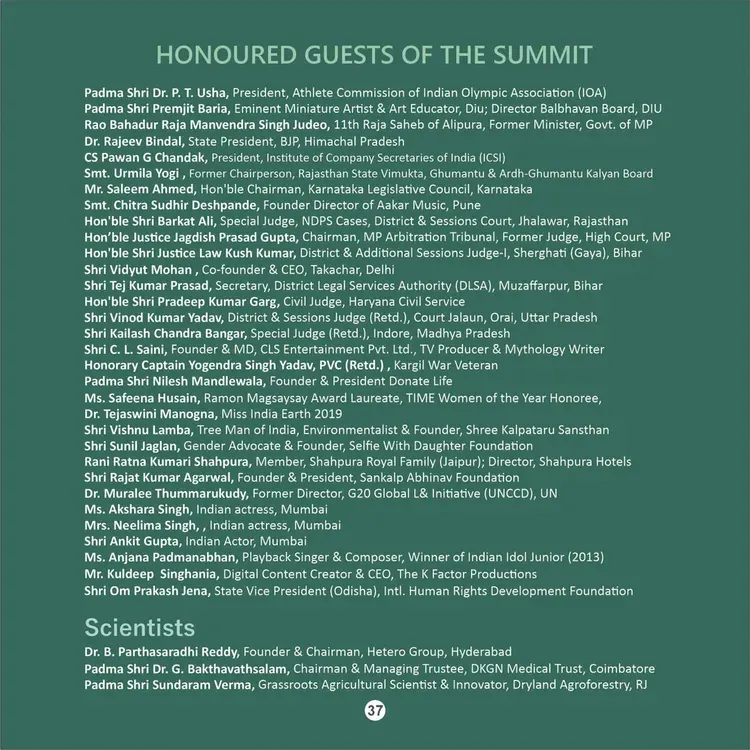 Global Summit 2026 booklet page