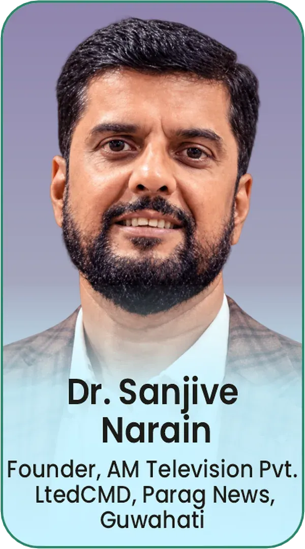 Recipient of the Media Gaurav Samman
