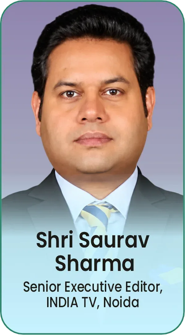 Recipient of the Media Gaurav Samman