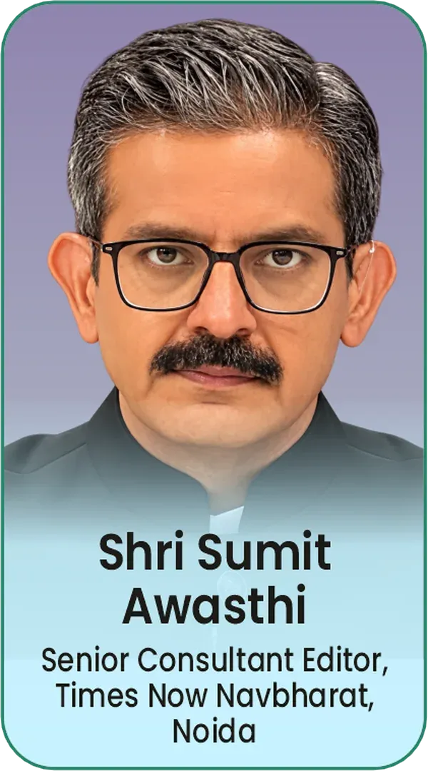 Recipient of the Media Gaurav Samman