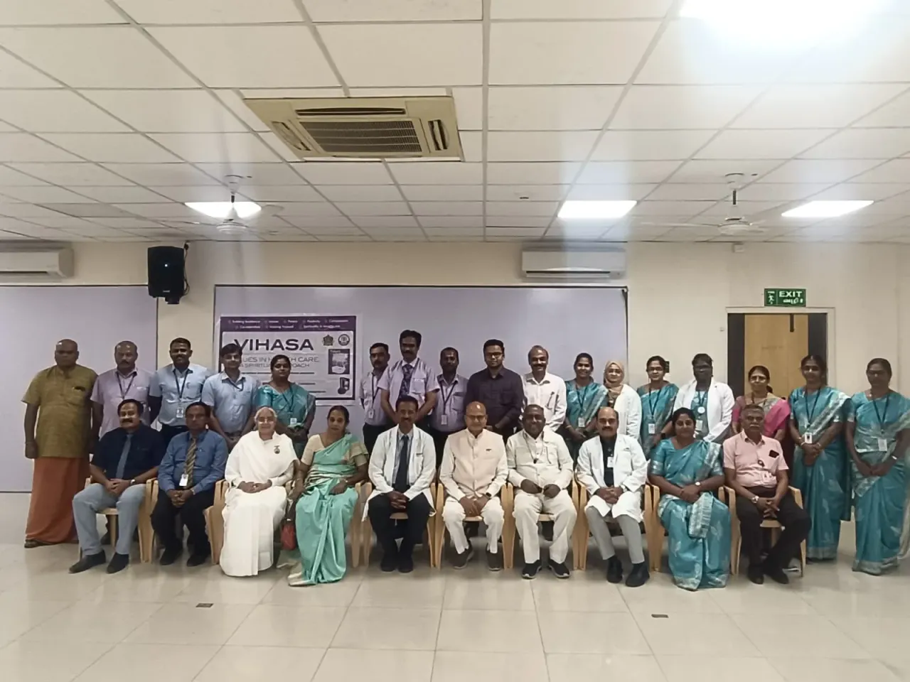 VIHASA Workshop for Professionals at Ganga Hospital, Coimbatore Inspires Inner Growth