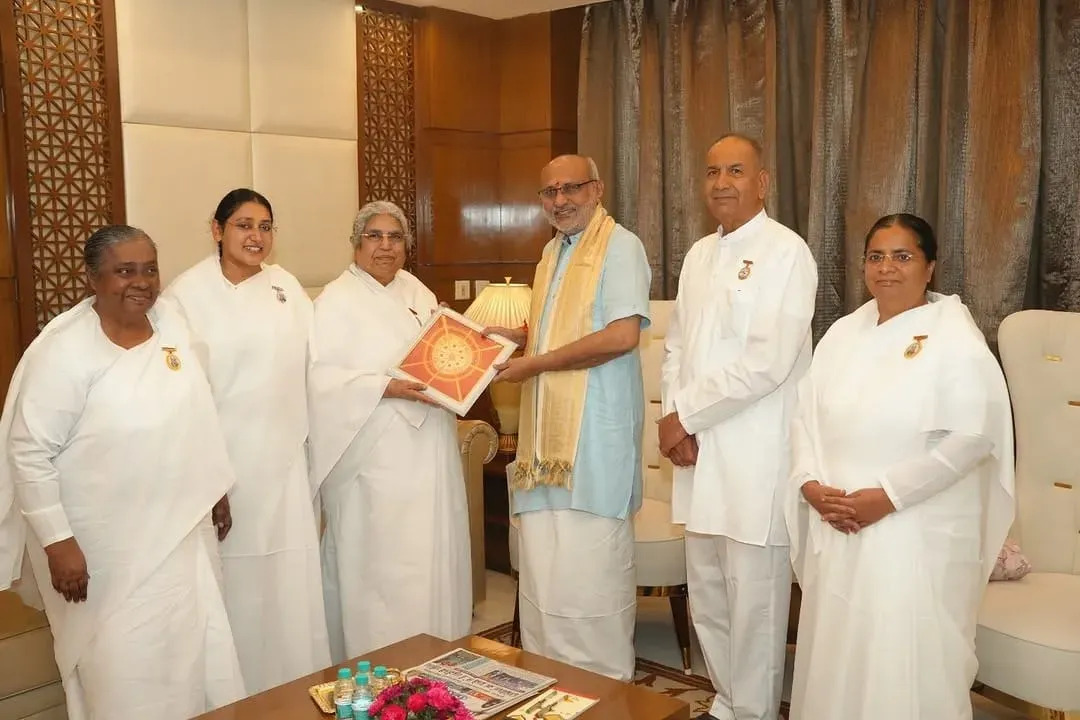 Brahma Kumaris Felicitates Vice President-Elect Shri CP Radhakrishnan