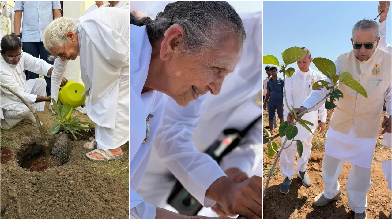 Brahma Kumaris Organises Earth Day Tree Plantation Campaign Promoting Regenerative Living