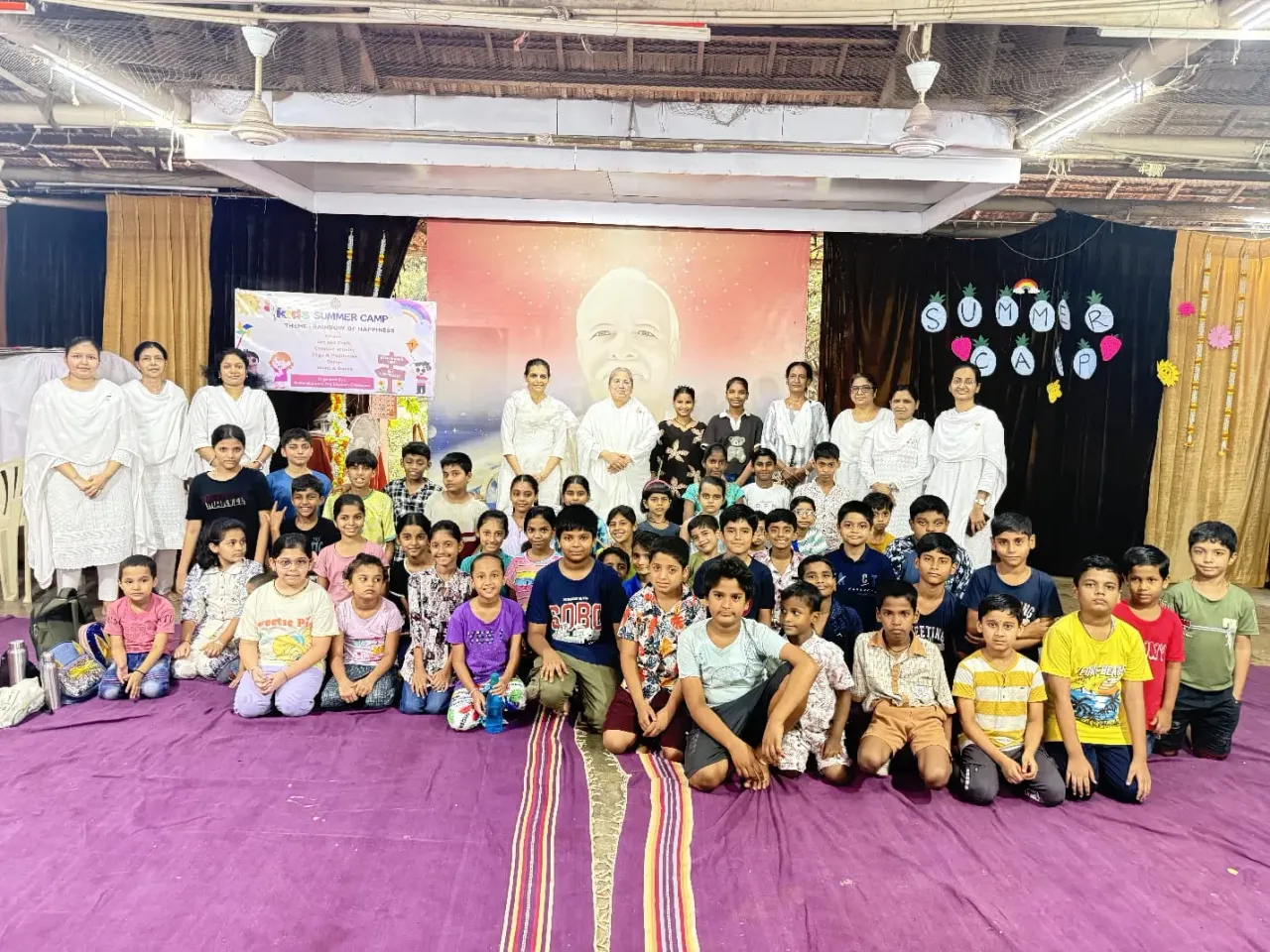 ब्रह्माकुमारीज़ योग भवन, मुंबई घाटकोपर द्वारा “रेनबो ऑफ हैप्पीनेस” समर कैंप का सफल आयोजन