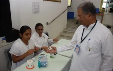 Glimpse of a Diamond Project Camp held at Brahma Kumaris, Shantivan, Abu Road 01