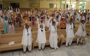 Glimpse of a Diamond Project Camp held at Brahma Kumaris, Shantivan, Abu Road 02