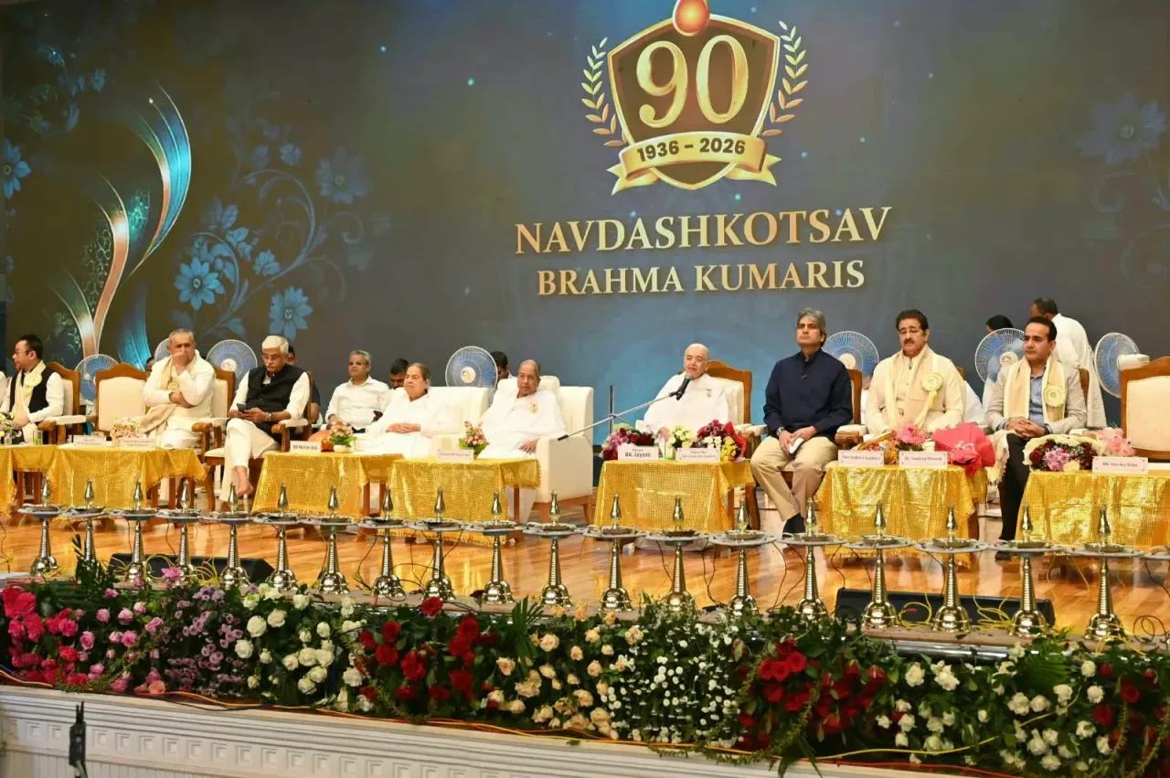  ब्रह्माकुमारीज़ के 90वें स्थापना वर्ष पर ग्लोबल समिट 2026 एवं नवदशोत्सव का भव्य आयोजन – आध्यात्मिक जागृति से विश्व नव-निर्माण का वैश्विक संकल्प