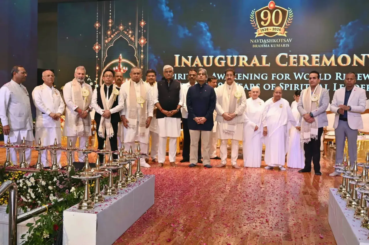 ग्लोबल समिट 2026 एवं नवदशोत्सव का भव्य शुभारंभ – आध्यात्मिक जागृति द्वारा विश्व नव-निर्माण का संकल्प