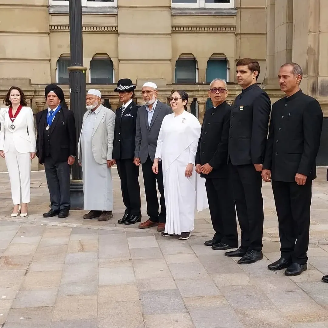 Brahma Kumaris Participation in Independence Day Celebration at Victoria Square, Birmingham