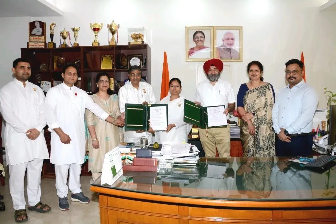 Kundli, Haryana – Brahma Kumaris and NIFTEM-K Sign MoU on Digital Wellness and Holistic Education