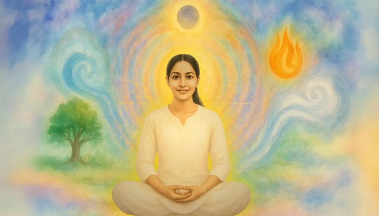 पांचों तत्वों का शुक्रिया करें