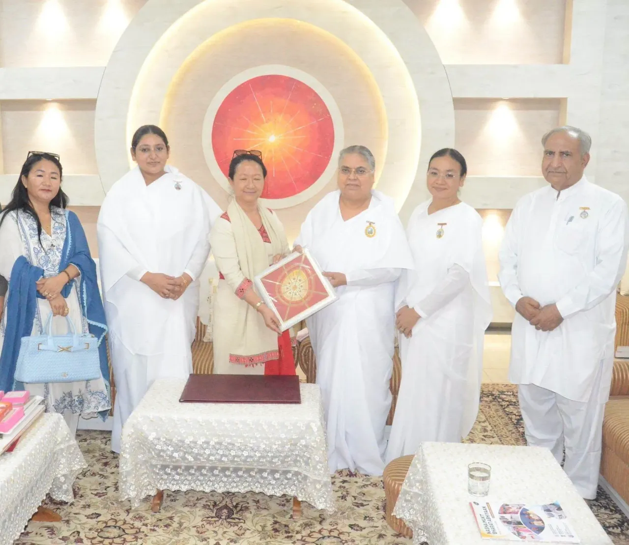 NITI Aayog Member Dr. Joram Aniya Visits Brahma Kumaris Om Shanti Retreat Centre, Gurugram NITI Aayog Member Dr. Joram Aniya Visits Brahma Kumaris Om Shanti Retreat Centre, Gurugram