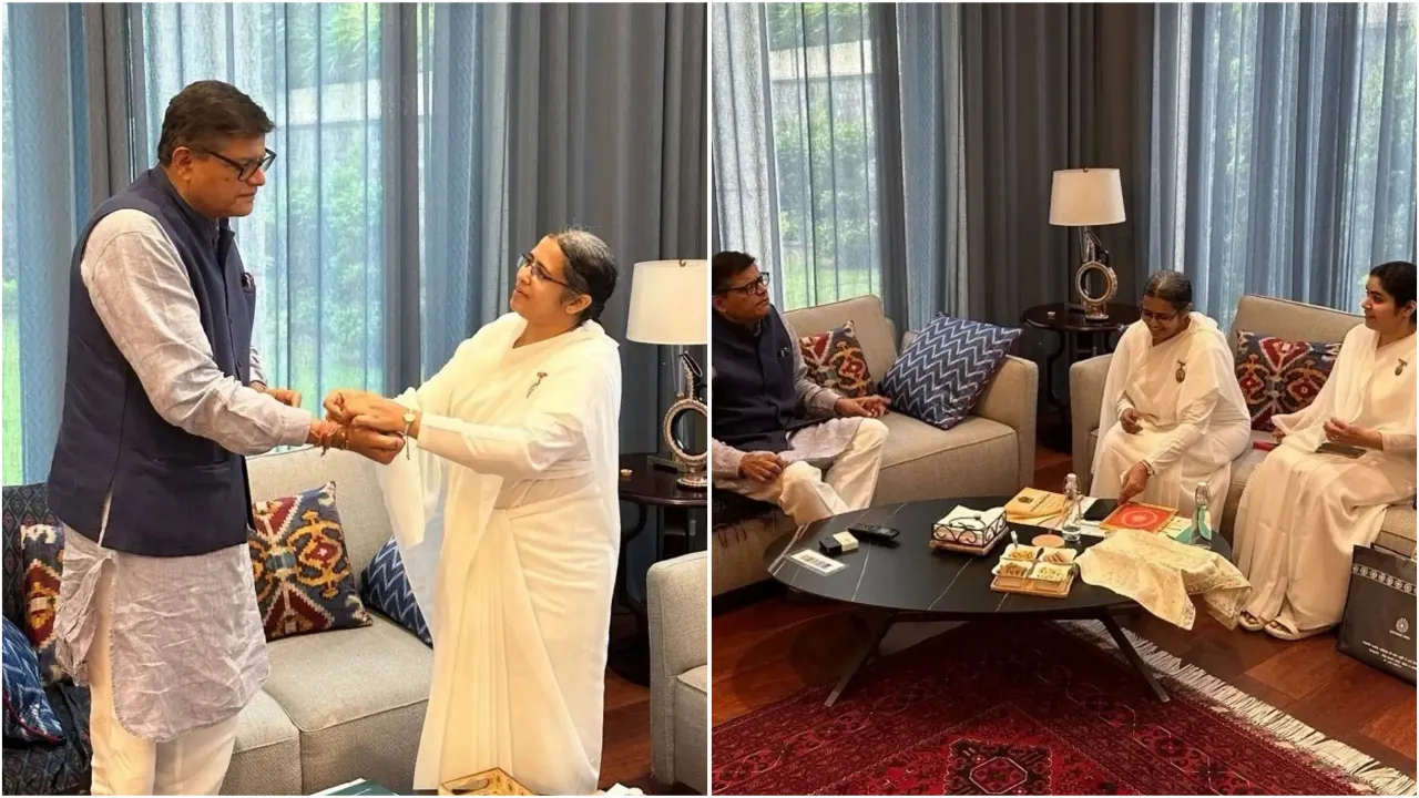 Celebrating the Beautiful Bond of Raksha Bandhan in New Delhi Celebrating the Beautiful Bond of Raksha Bandhan in New Delhi