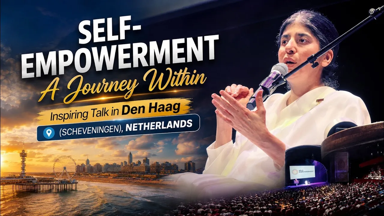 Sister Shivani's Europe Empowerment Tour Inspires Audience in Den Haag, Netherlands Sister Shivani's Europe Empowerment Tour Inspires Audience in Den Haag, Netherlands