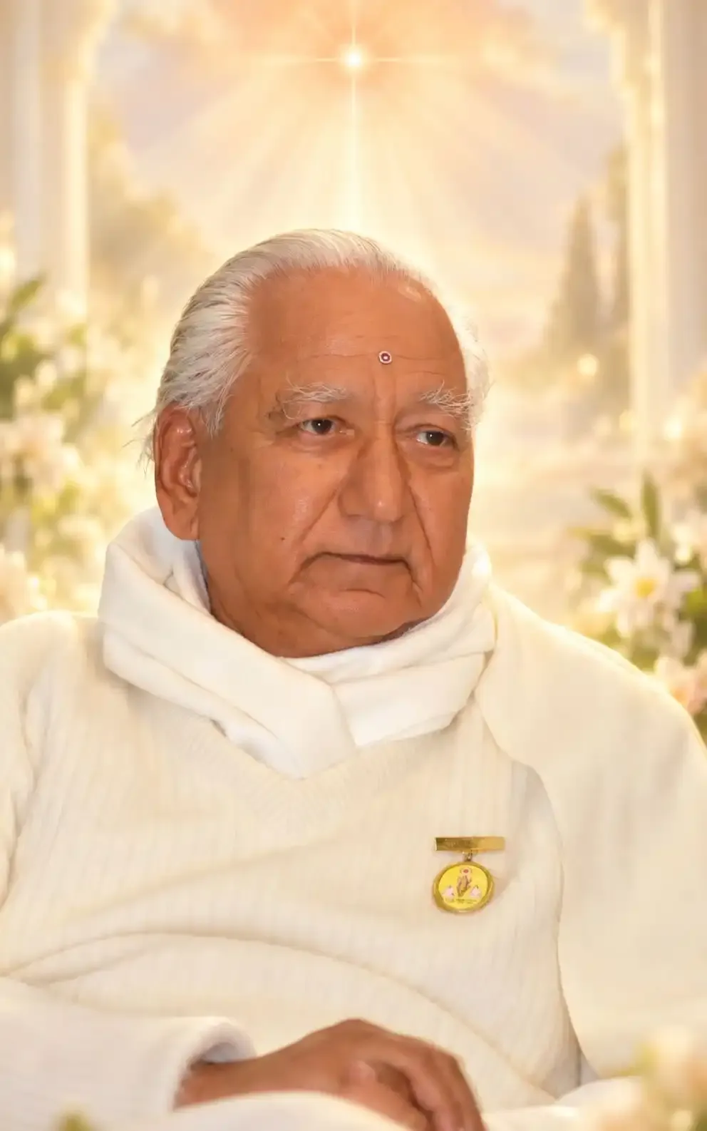 Nirwair Bhaijee in a quiet portrait