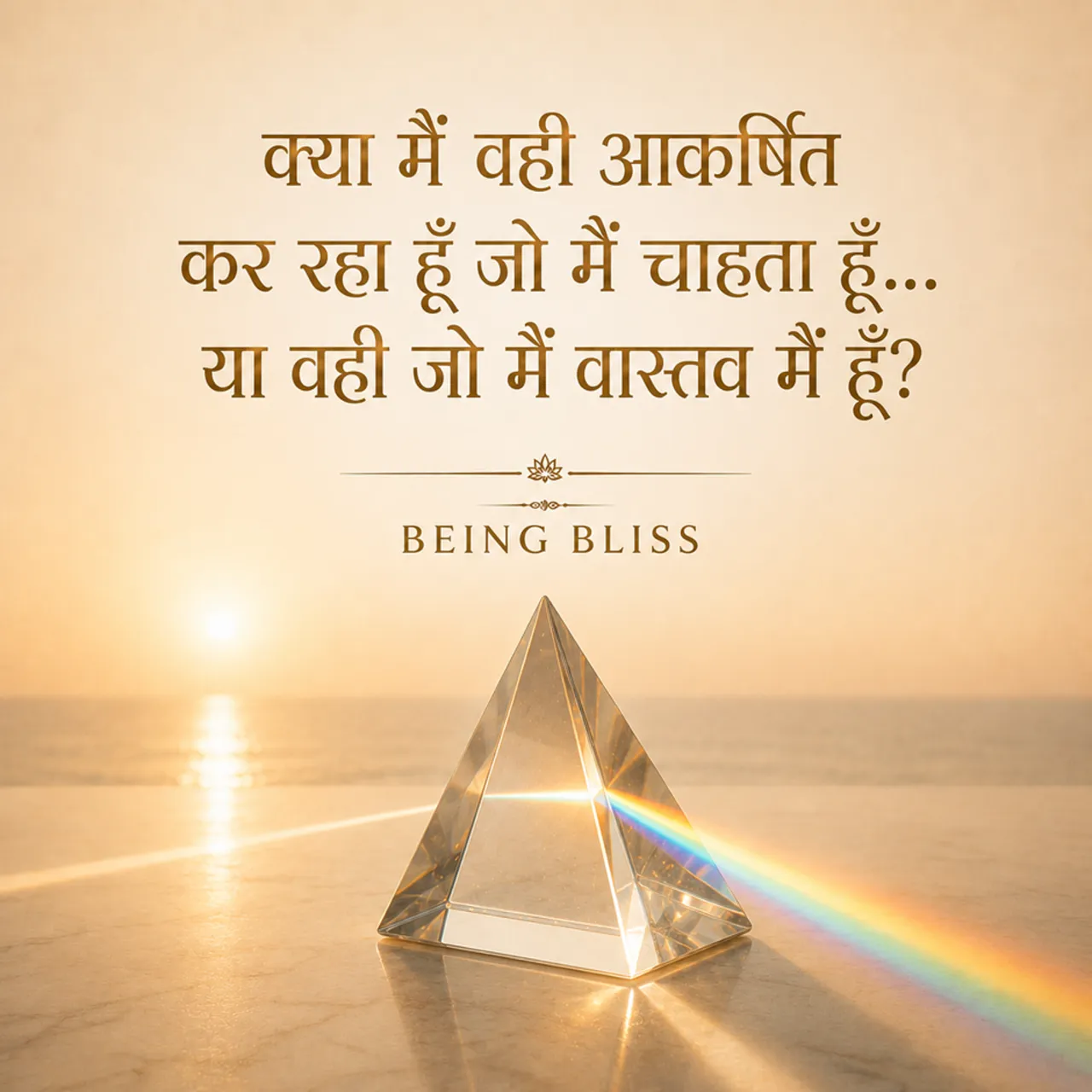 17 - क्या मैं वही आकर्षित कर रहा हूँ जो मैं चाहता हूँ… या वही जो मैं वास्तव में हूँ?