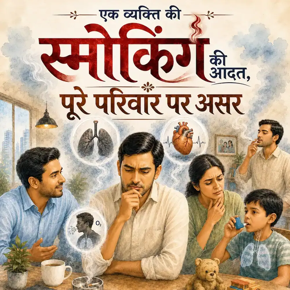 04 - एक व्यक्ति की स्मोकिंग की आदत, पूरे परिवार पर असर