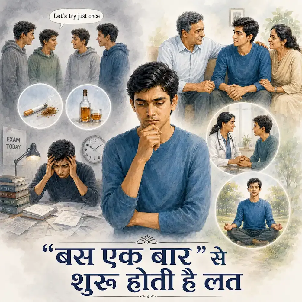 “बस एक बार” से शुरू होती है लत