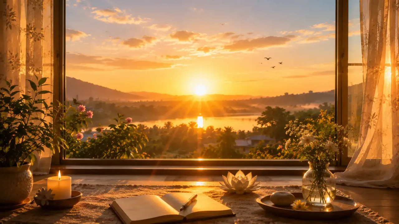 सुबह के सुनहरे पलों की यात्रा