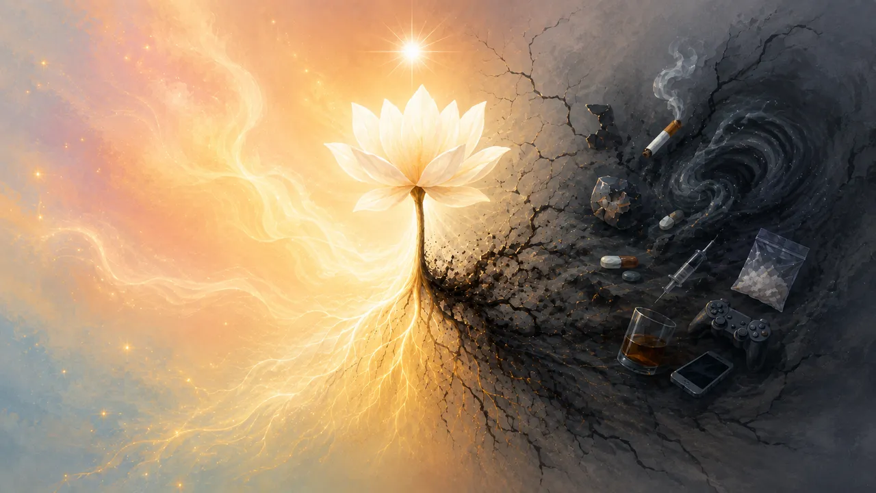 व्यसन के आगे मेरा दृढ़ संकल्प
