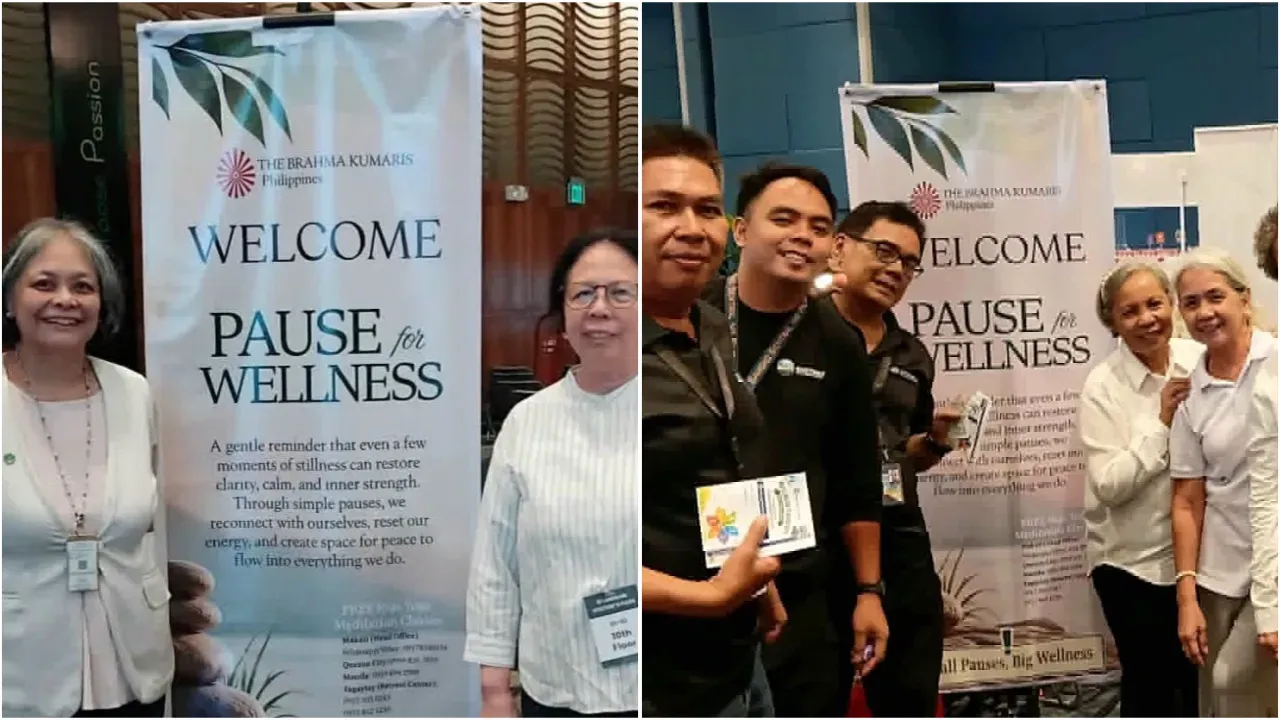 मकाती में ‘Pause for Wellness’ अभियान के माध्यम से ब्रह्माकुमारीज़ ने दिया आत्मकल्याण का संदेश मकाती में ‘Pause for Wellness’ अभियान के माध्यम से ब्रह्माकुमारीज़ ने दिया आत्मकल्याण का संदेश