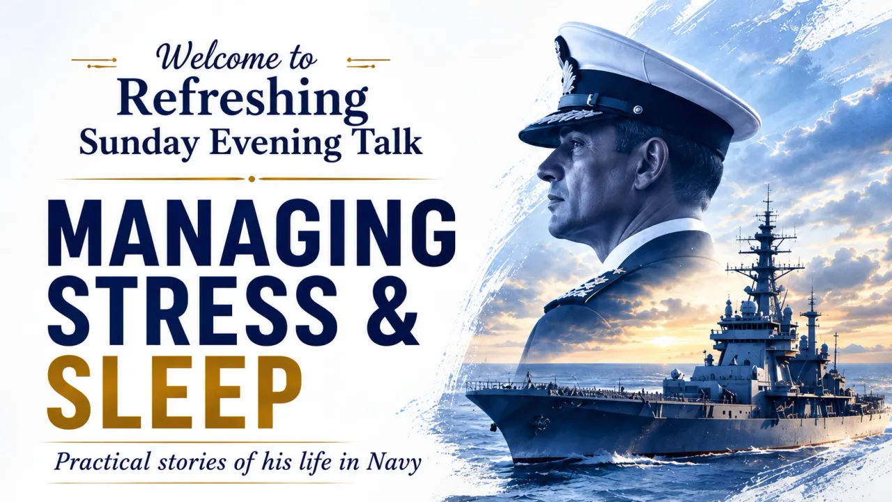 Refreshing Sunday Evening Talk Explores Practical Ways to Manage Stress and Improve Sleep at Shanti Sarovar, Hyderabad