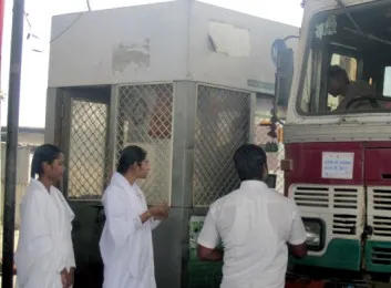 Truck drivers inspired to follow Road Safety Rules