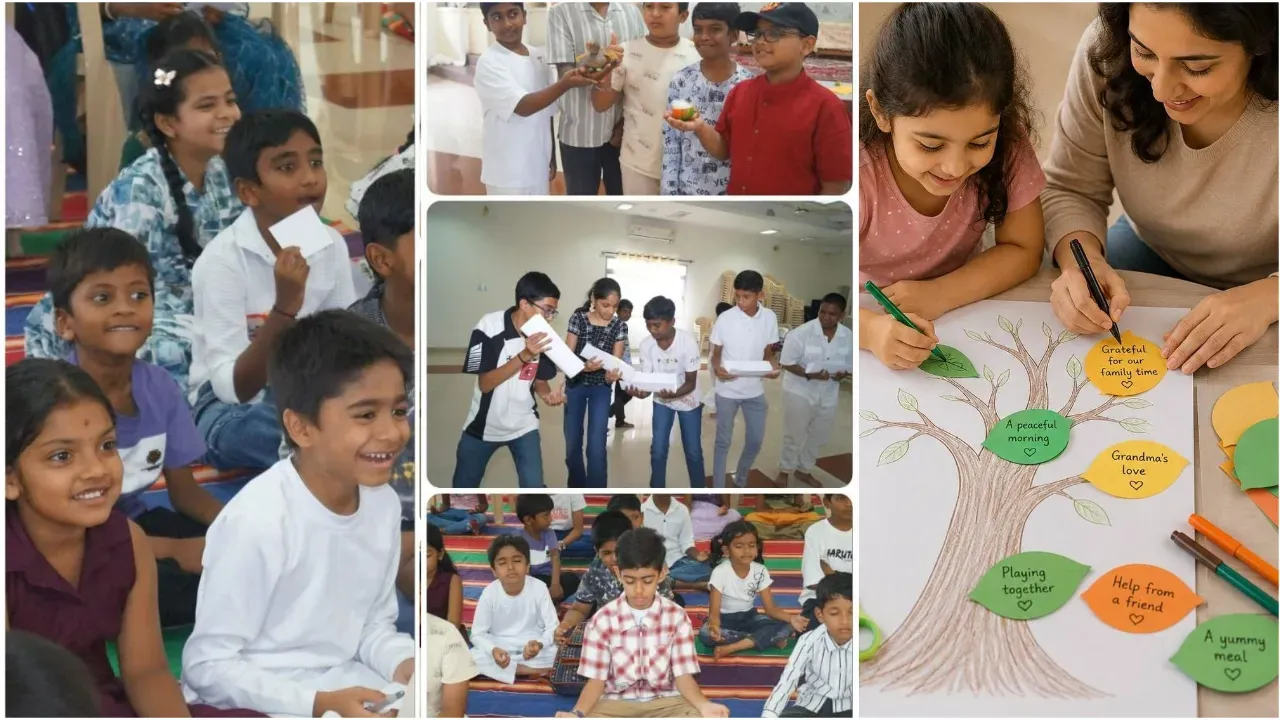 Jakkur Retreat Centre, Bengaluru Conducts “Spirituality & Well-being for Kids and Parents” Program