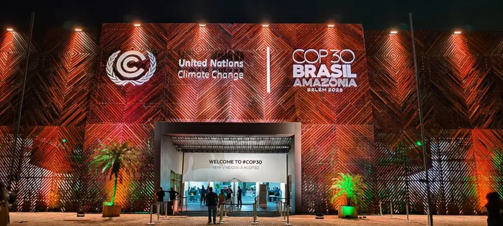 Cop30 conference entrance