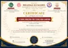 English Appreciation Certificate 10 Crore Pledge Mega Campaign
