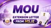 MOU Extension Letter From MSJE