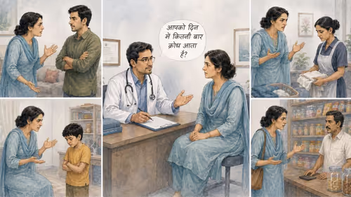 क्रोध पर नियंत्रण पाने के 5 तरीके (भाग 1)