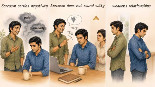 Remaining Free From Sarcasm In Relationships