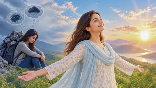 Embrace Happiness : 3 Thoughts to Finish Worry & Sadness