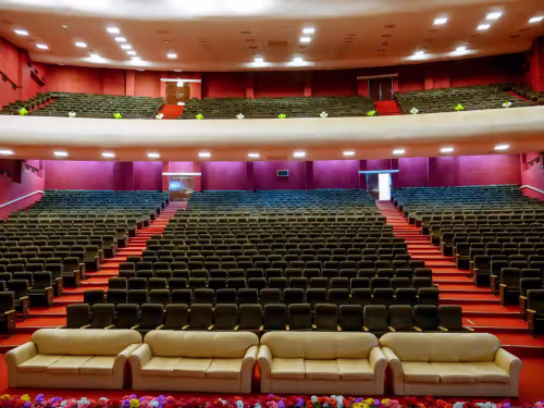 Global Peace Auditorium Inside view