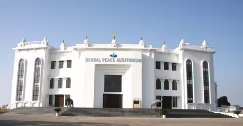 Global Peace Auditorium front view