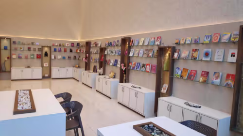 Library reading space