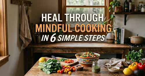 Heal Through Mindful Cooking in 6 Simple Steps