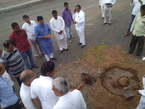 Tree Plantation by Chief Guest v2