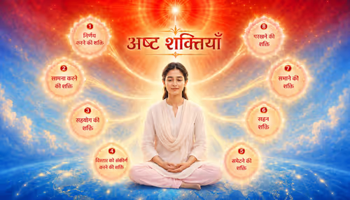 परमात्मा से अष्ट शक्तियों की प्राप्ति