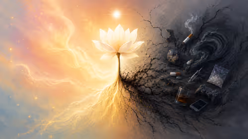व्यसन के आगे मेरा दृढ़ संकल्प