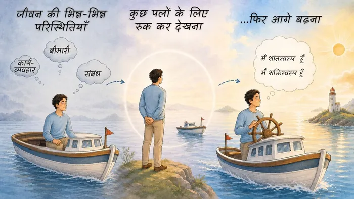 कुछ पलों के लिए रुकें, समझें और आगे बढ़ें 