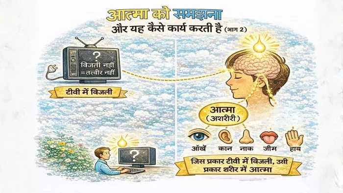 आत्मा और उसके द्वारा किए जाने वाले कार्य का अहसास होना (भाग 2)