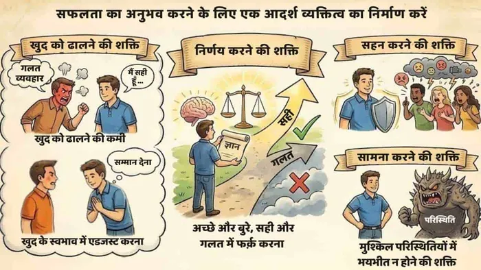 सफलता का अनुभव करने के लिए एक आदर्श व्यक्तित्व का निर्माण करें (भाग 2)