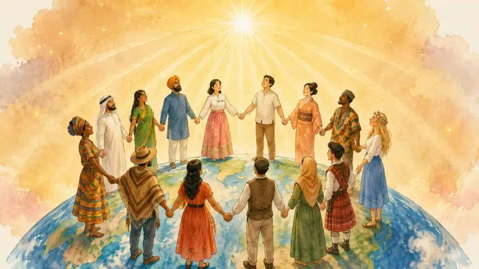 Let's Create A Beautiful And Free World
